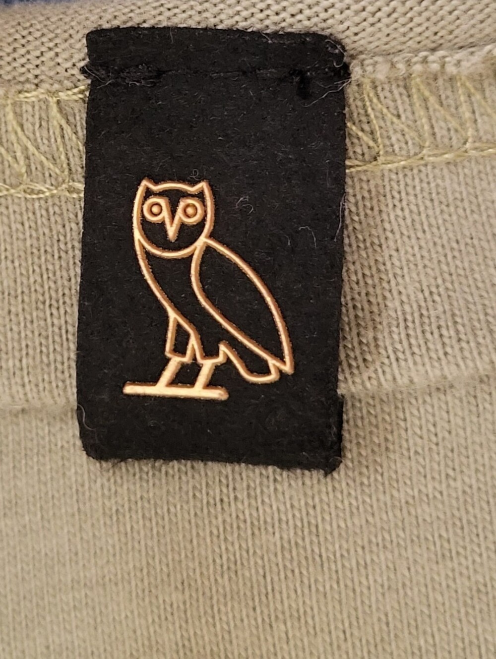 OVO Green Owl Logo Cotton Cropped Baby Tee - Picture 8 of 9